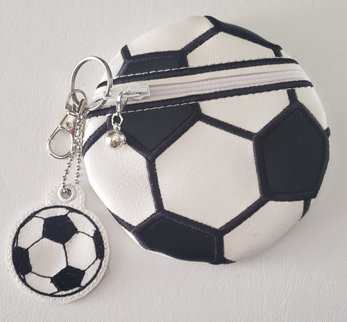 Soccer Ball Coin Pouch | The Melon Patch by Deb