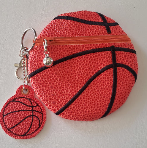 Basketball Coin Pouch | The Melon Patch by Deb