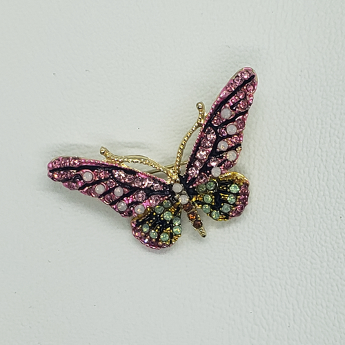 Fluttering Butterfly Crystal Pin | The Melon Patch by Deb™