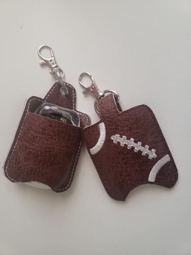 Football Sport Hand Sanitizer Holder | The Melon Patch by Deb™