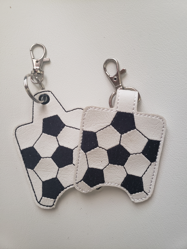 Soccer Coin Pouch (with eyelet) | The Melon Patch by Deb™