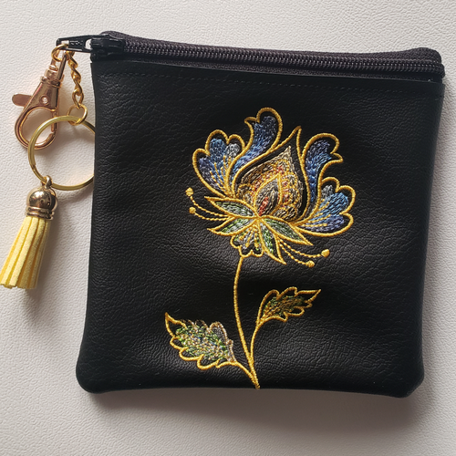 Wild Flower Coin Pouch | The Melon Patch by Deb™