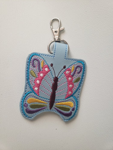 Butterfly Hand Sanitizer Holder (in Blue) | The Melon Patch by Deb™