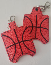 Load image into Gallery viewer, Basketball Hand Sanitizer Holder | The Melon Patch by Deb™
