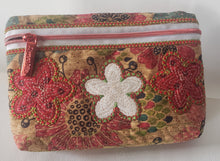 Load image into Gallery viewer, Flower Power Coin Pouch | The Melon Patch by Deb
