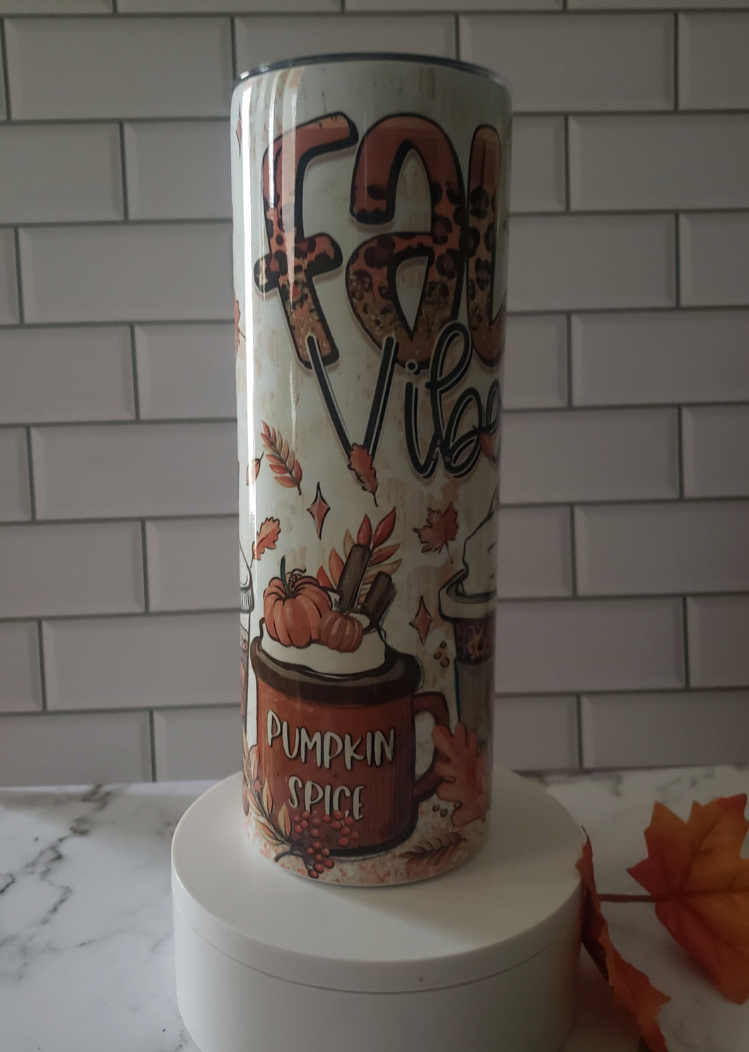 Fall Vibes Tumbler | The Melon Patch by Deb