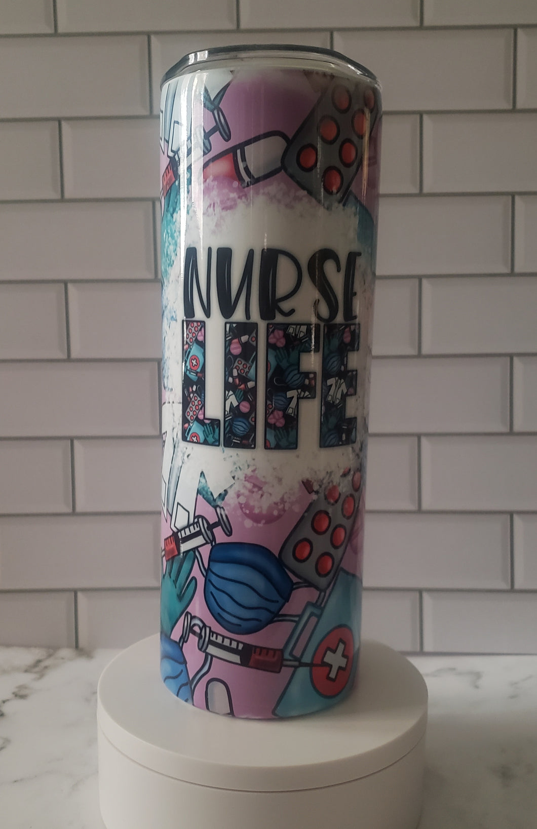 It's A Nurse Life Tumbler | The Melon Patch by Deb