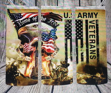 Load image into Gallery viewer, Military Tumblers | The Melon Patch by Deb
