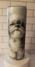 Load image into Gallery viewer, Shih Tzu Tumbler | The Melon Patch by Deb
