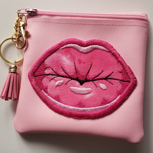 Load image into Gallery viewer, Let&#39;s Kiss Coin Pouch | The Melon Patch by Deb™
