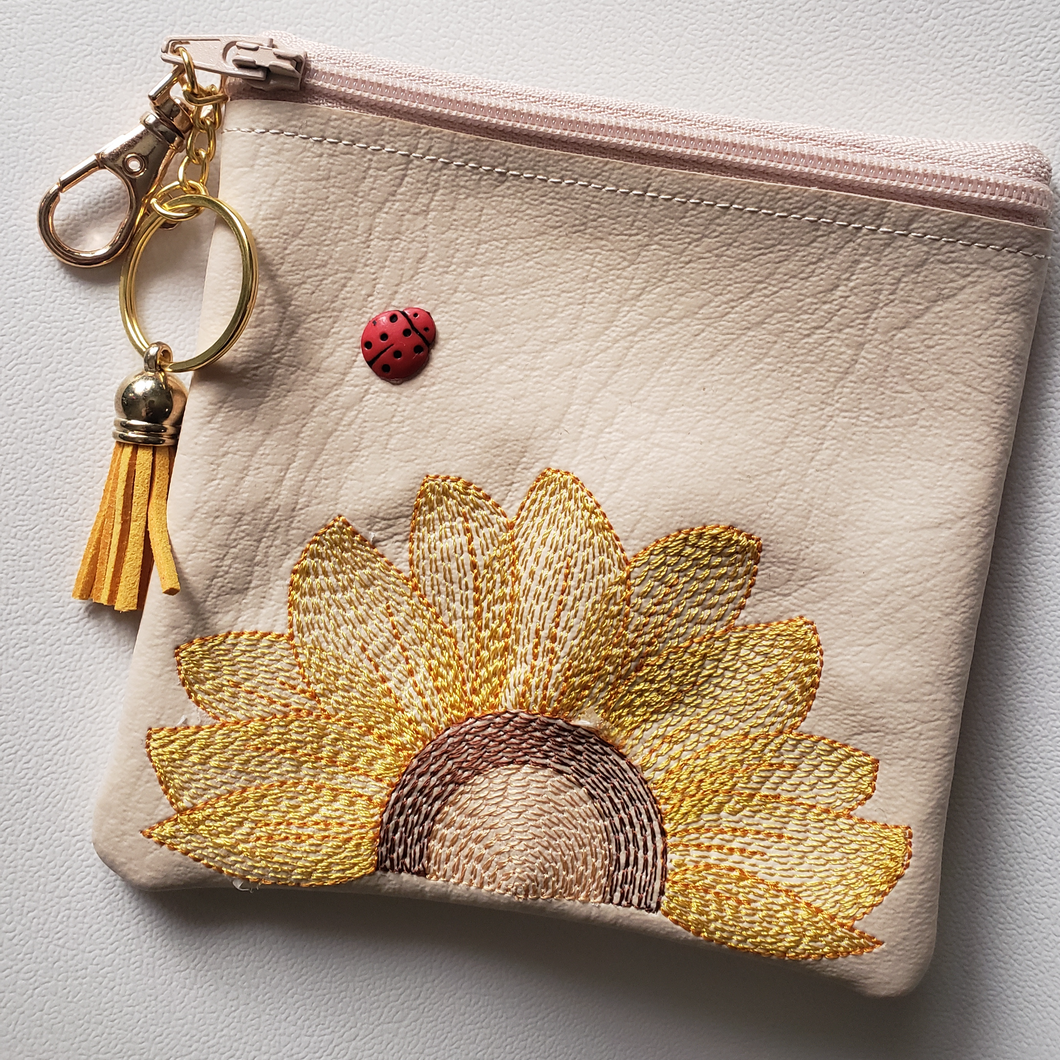 Sunflower Coin Pouch | The Melon Patch by Deb™